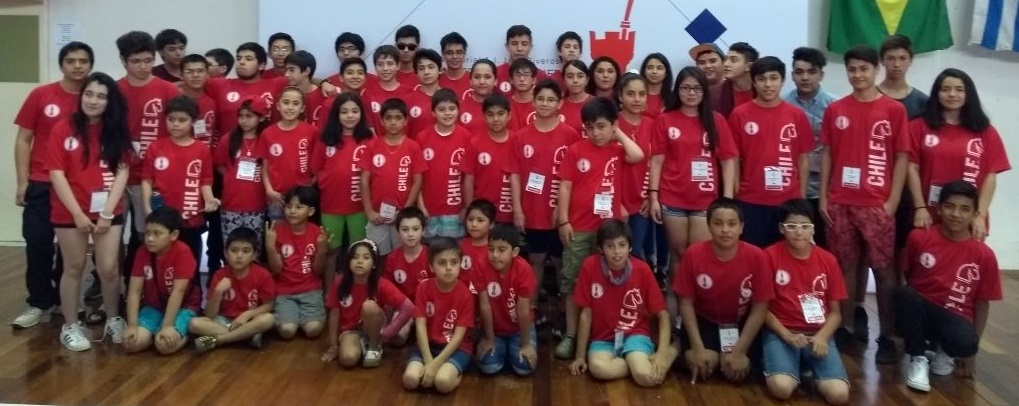 Delegacion de Chile en Sudamericano de la Juventud 2017